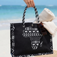 Wax Tote Bag - Black