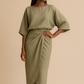 Ensemble jupe et haut en Lin - Tenue minimaliste femme