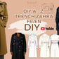 Apprendre à Coudre un Trench + Patron couture Trench Zahra – XS/S au 7XL/8XL