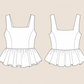 Patron PDF Femme -  Modele Jamila – Patrons Robe Top & Blouse | 34 à 56