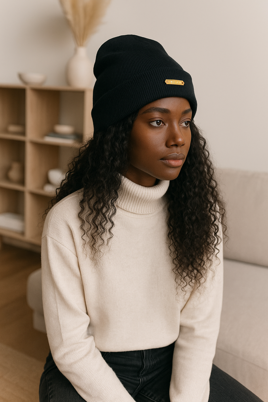 Bonnet premium doublé en satin, protège les cheveux du dessèchement et de la casse. Confort absolu, style minimaliste, idéal pour tous types de cheveux.