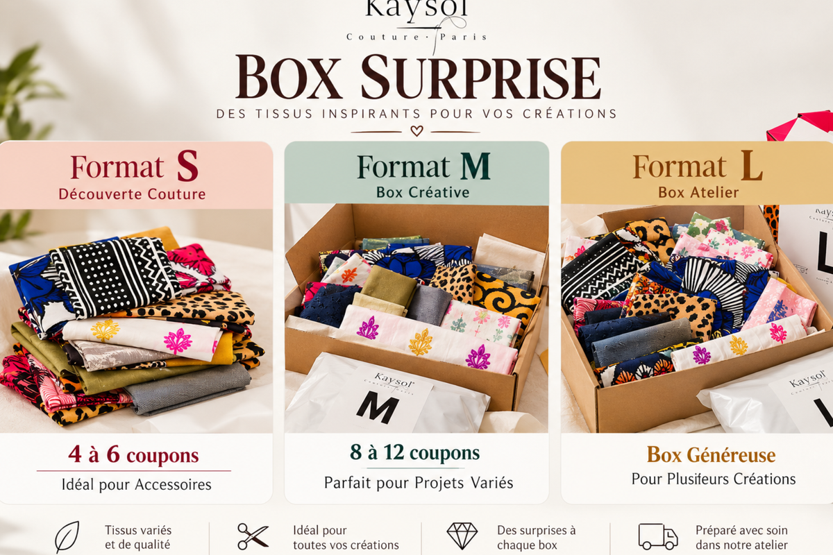 Cupón de Telas Sorpresa – Caja de Costura Creativa a Bajo Precio