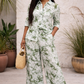 Ensemble femme deux pièces - tenue tie and dye style Africaine - Haut et Pantalon