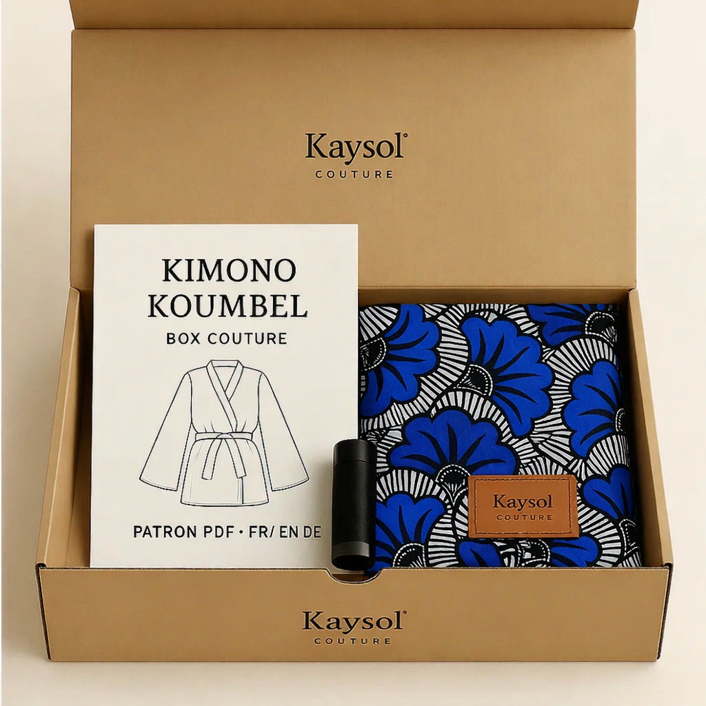 Box créative Couture | Coudre Kimono - Coffret couture complet