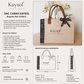 Kaysol Tote Bag / Black Bogolan / Gift Idea for Women