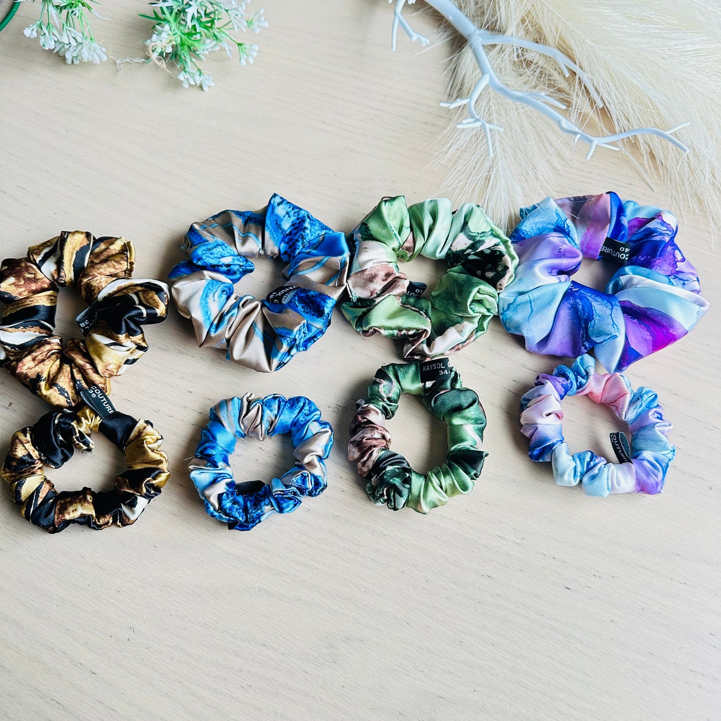 Duo chouchous Satin premium – Touché Soie - Taille XS & M