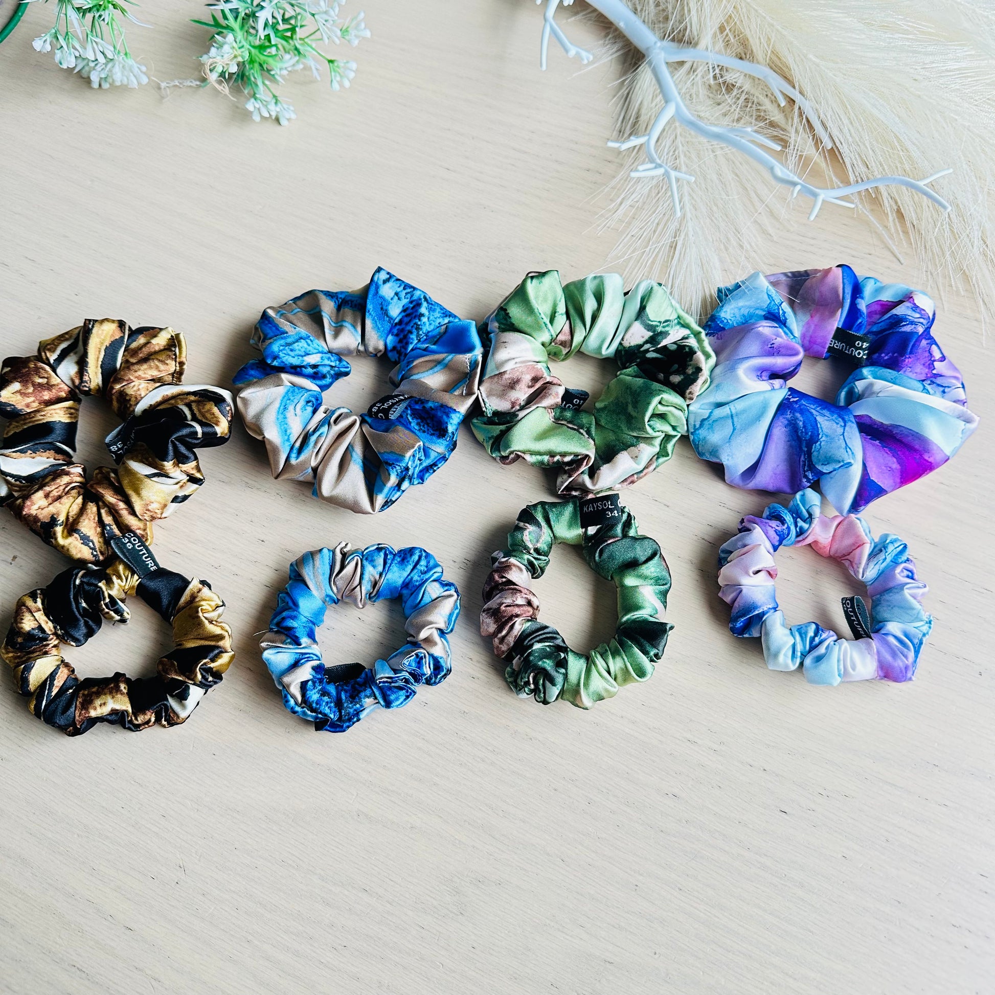 Duo chouchous Satin premium – Touché Soie - Taille XS & M