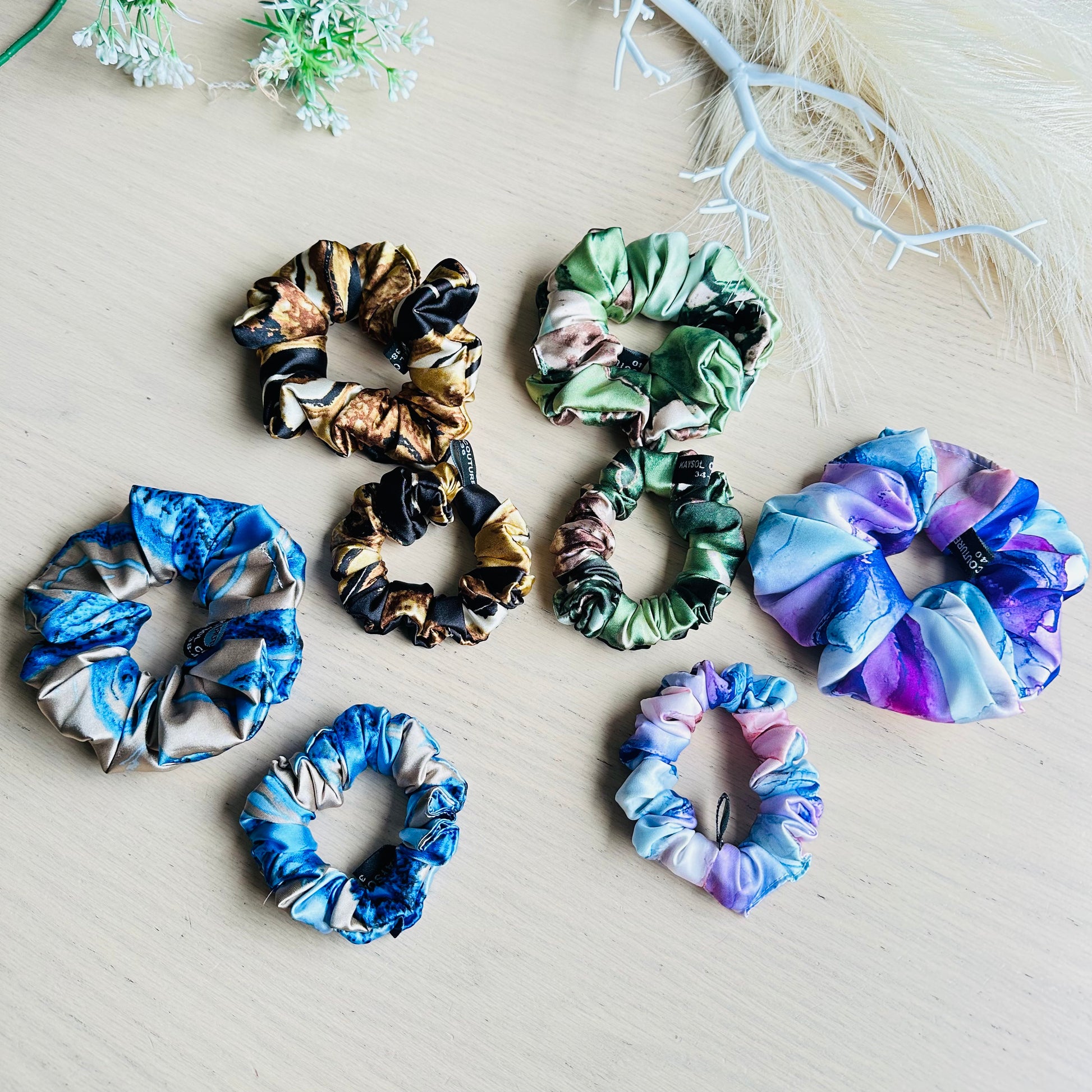 Duo chouchous Satin premium – Touché Soie - Taille XS & M