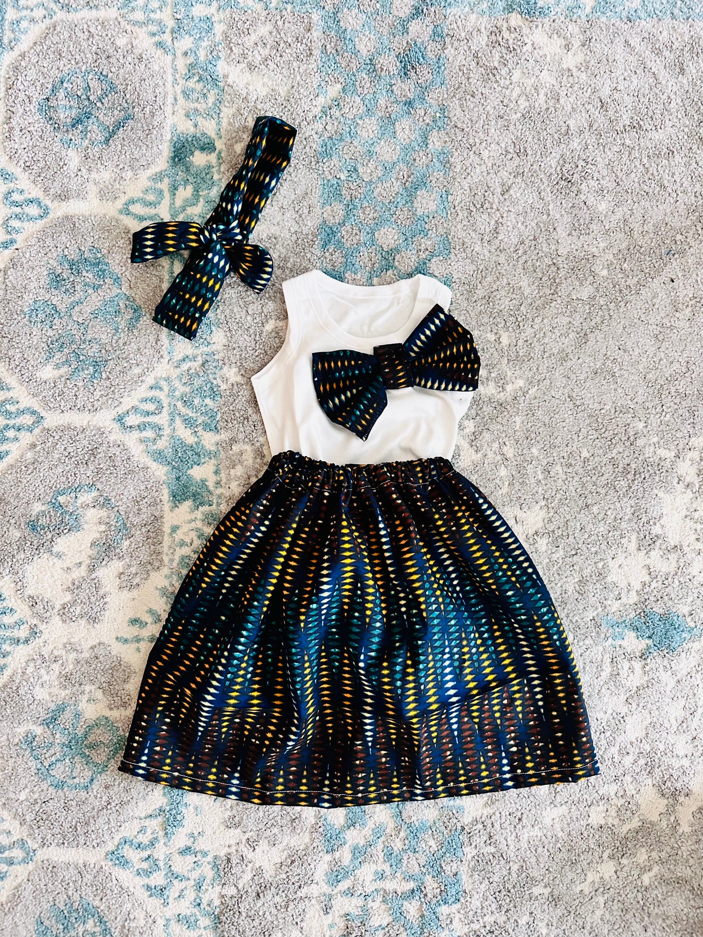 Ensemble 3 Pièces Bébé - Tenue africaine pour enfant