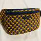 Sac Banane en Wax - Bogolan rouge - Choix Motif