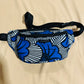 Sac Banane en Wax - Bogolan rouge - Choix Motif