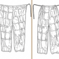 Pantalon large fluide avec taille ajustable à cordon et poches, coupe ample du XS au 7XL