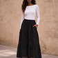 Flared Skirt Pattern, 3 Tiers with Pockets - Myriam - PDF A4 + A0 + Video Instructions