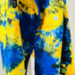 robe de plage - robe detente - robe tie and dye mi longue