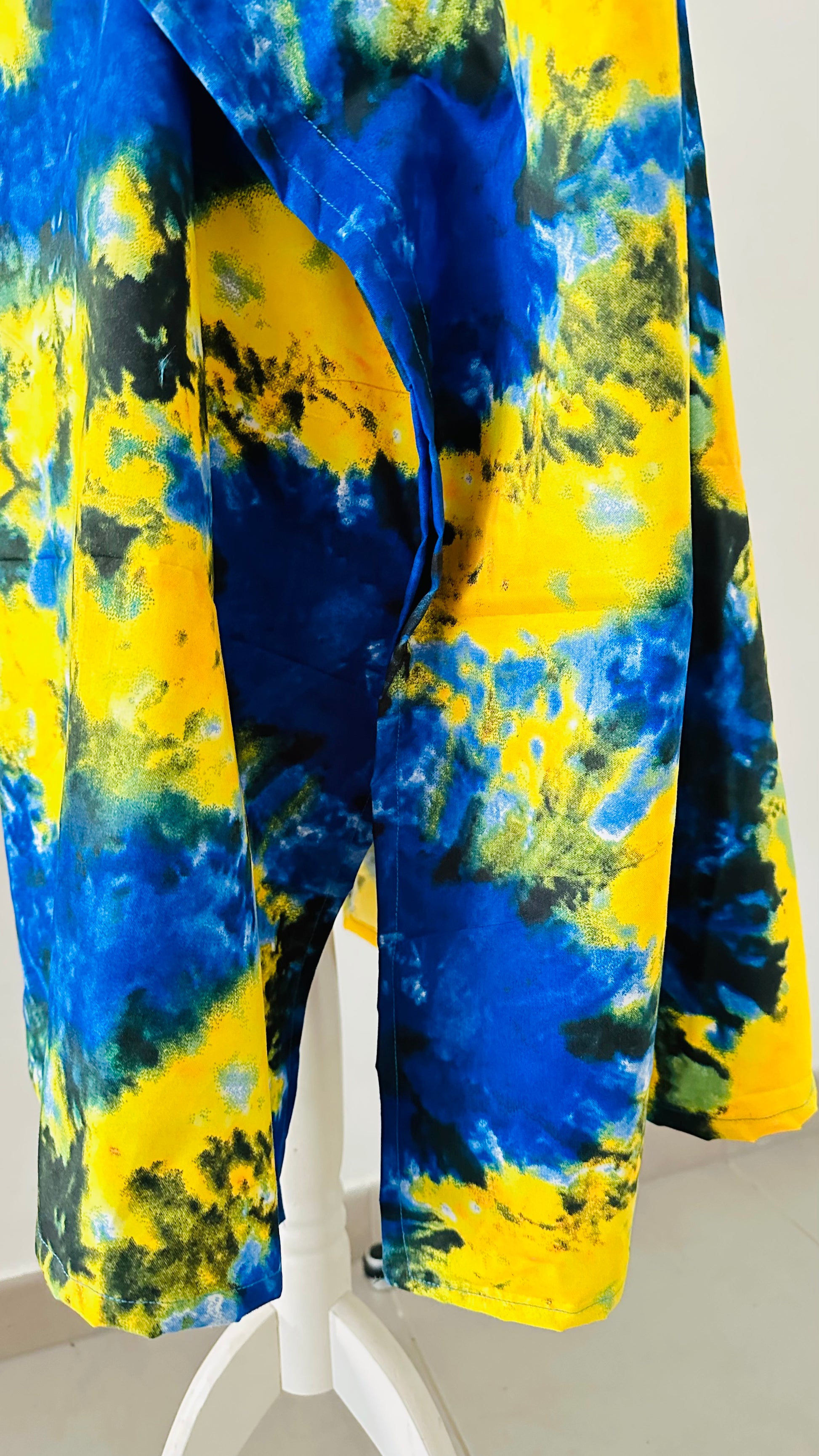 robe de plage - robe detente - robe tie and dye mi longue