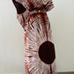 Robe Convertible Tie & Dye  marron