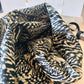 Tissu lin, Lin fluide, Coupon 3 mètres, Tissu motif animalier, Couture Kaysol Couture, Tissu naturel, Lin grande largeur.