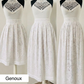 Jupe Femme en broderie Anglaise Blanc | 3 longueurs au Choix