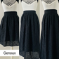 Jupe broderie Anglaise Noir – Les Iconiques | 3 longueurs