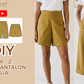 Patron Pantalon femme PDF – Modele JALIA Femme | Tailles 34 à 52 / Tuto Vidéo / A4/A0