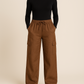 Patron PDF à télécharger – pantalon large à poches style cargo, taille élastiquée avec cordon. Tailles 34 à 56. Idéal pour couturier(e)s débutant(e)s.