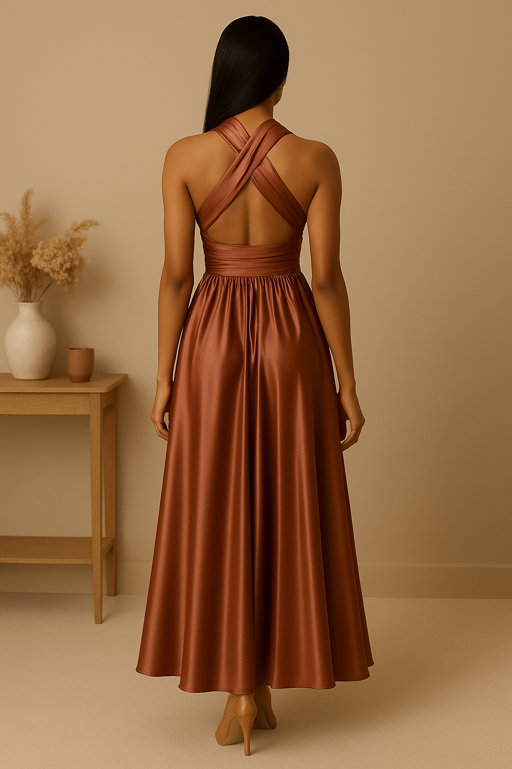 Patron couture Robe de Soirée – Robe Infinity longue 34 au 56 - XXS/7XL