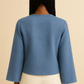 Patron PDF facile – Blouse LINA à nouer, du XS au 8XL. Encolure V, manches longues, coupe fluide. Téléchargement immédiat.