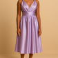 Robe Infinity Satin Lila – Multi-styles - Choix Longueur