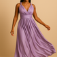 Robe Infinity Satin Lila – Multi-styles - Choix Longueur