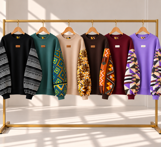 Sudadera de mujer Sohnassi Bogolan & Batik – Gran selección / Mixto