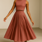 PDF Patron Couture – Ensemble Top + Jupe Taille Haute Fendue - 12 Tailles