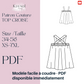 Top bretelle croisée - Patron de Couture - PDF