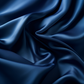 Tissu Satin Bleu Marine - Coupon 3 mètres - Qualité Suprême