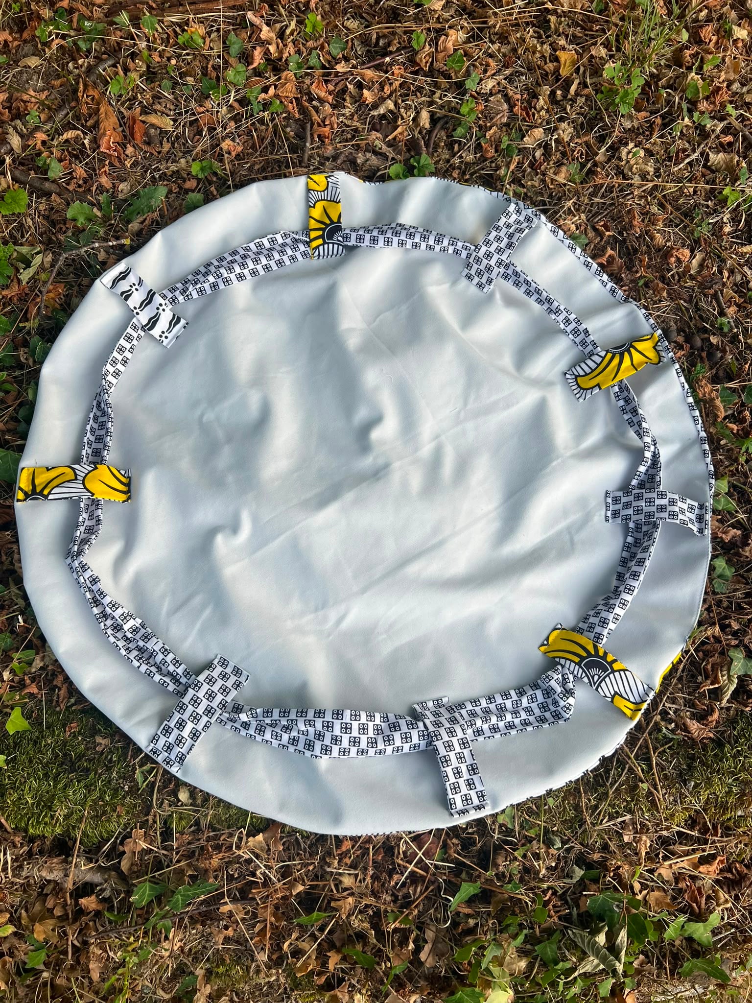 Sac réversible 2 en 1 – Sac & tapis de pique-nique en Wax - Sac Fiona