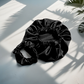 Bonnet en satin terracota - Bonnet de nuit vert emeraude - bonnet de nuit en soie pour cheveux- anti casses cheveux - soin cheveux boucles- cheveux afros soin naturel - soin cheveux textures 