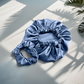 Bonnet en satin terracota - Bonnet de nuit vert emeraude - bonnet de nuit en soie pour cheveux- anti casses cheveux - soin cheveux boucles- cheveux afros soin naturel - soin cheveux textures 