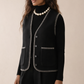 Patron Gilet Femme PDF LUXY – 34 au 56 (XXS–8XL)