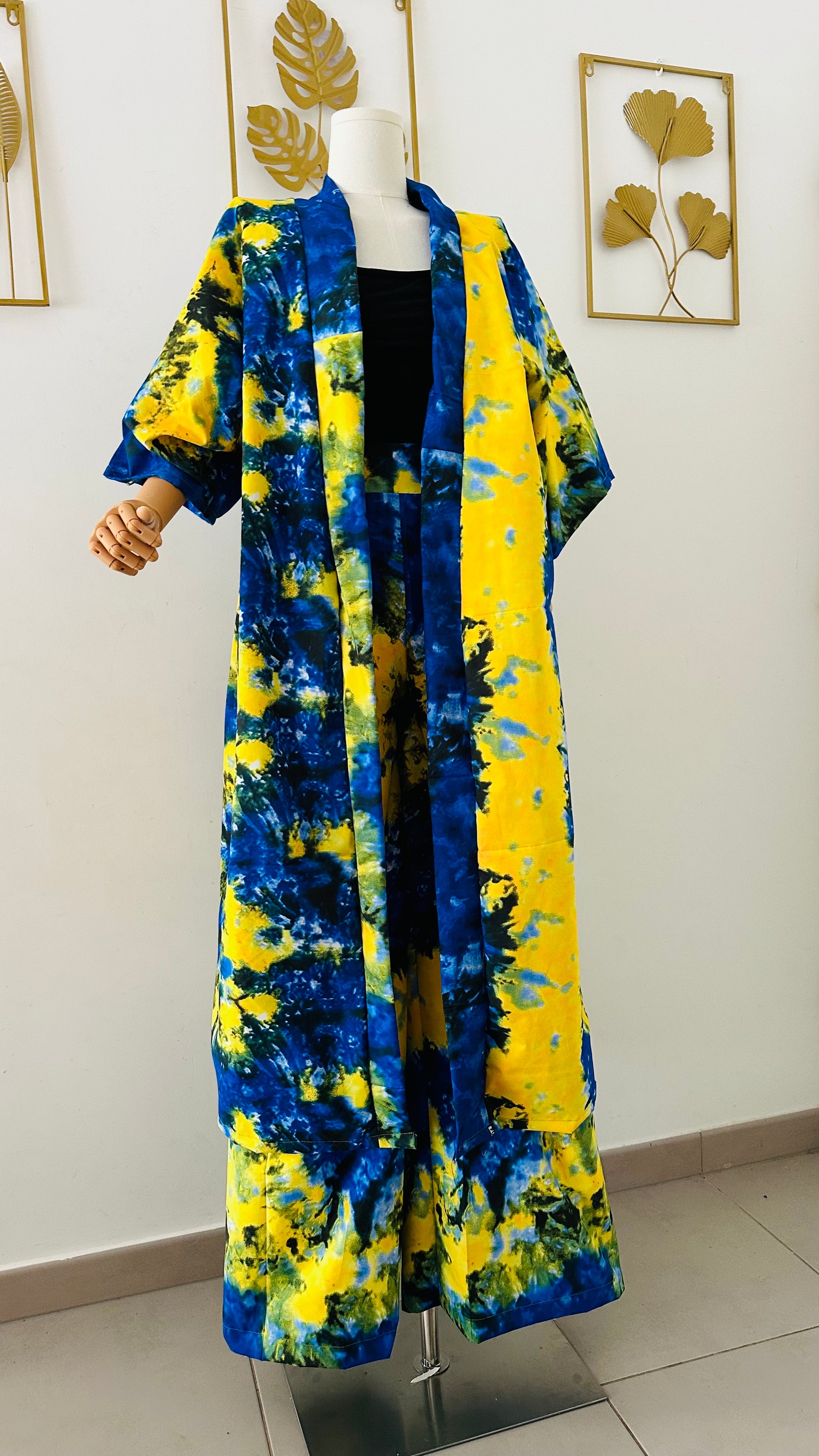 kimono long tie and dye