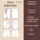 Pack Couture Débutant Femme – Apprendre à Coudre ses Tenues (Patrons PDF 34–56)