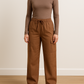 Patron PDF à télécharger – pantalon large à poches style cargo, taille élastiquée avec cordon. Tailles 34 à 56. Idéal pour couturier(e)s débutant(e)s.