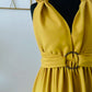 Robe infinity jaune Moutarde - Robe demoiselle d’honneur Convertible