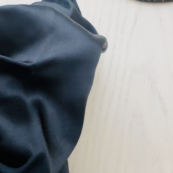 Bonnet ajustable en soie de mûrier – 100 % soie naturelle 19 mommes