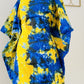 robe de plage - robe detente - robe tie and dye mi longue