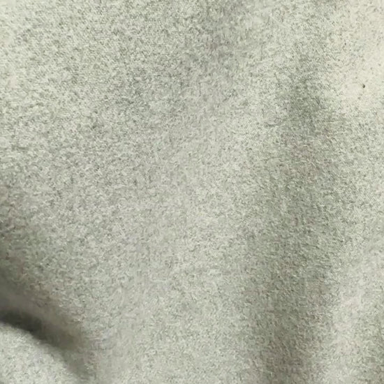 Tissu lainage premium gris clair – idéal manteaux & vestes