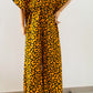 Combi Infinity Wax Jaune – Coupe large, convertible - Pantalon palazzo
