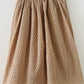 Women's Skirt in Beige Eyelet | 3 Lengths to Choose From
