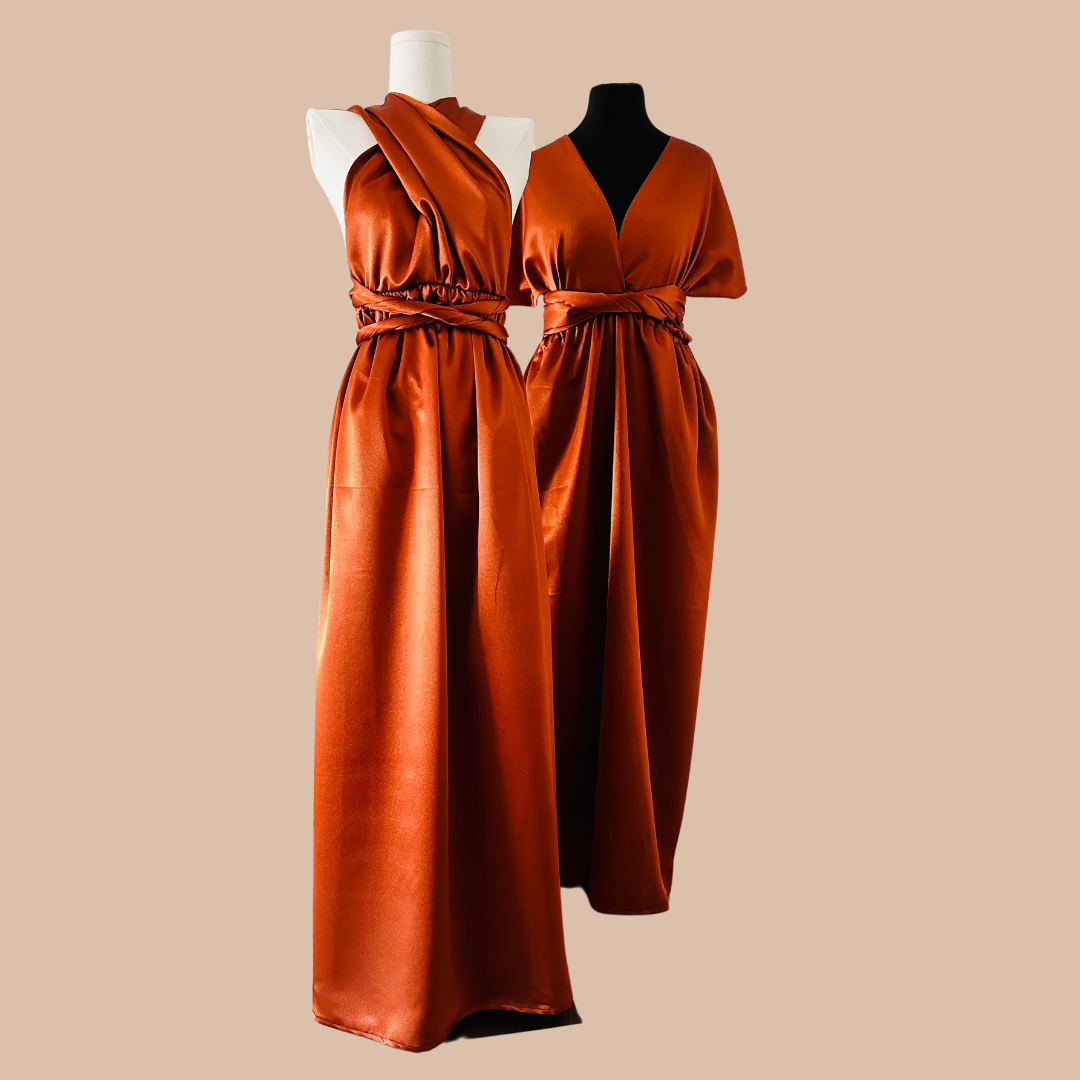 Terracotta Bridesmaid Dress
