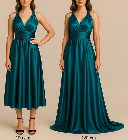 robe demoiselle avec différentes  longueur set styles