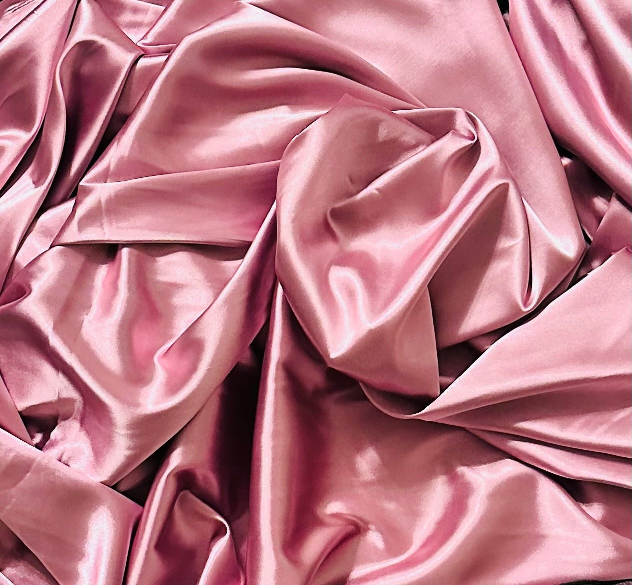 Tissu satin duchesse bois de rose nude - Kaysol Couture