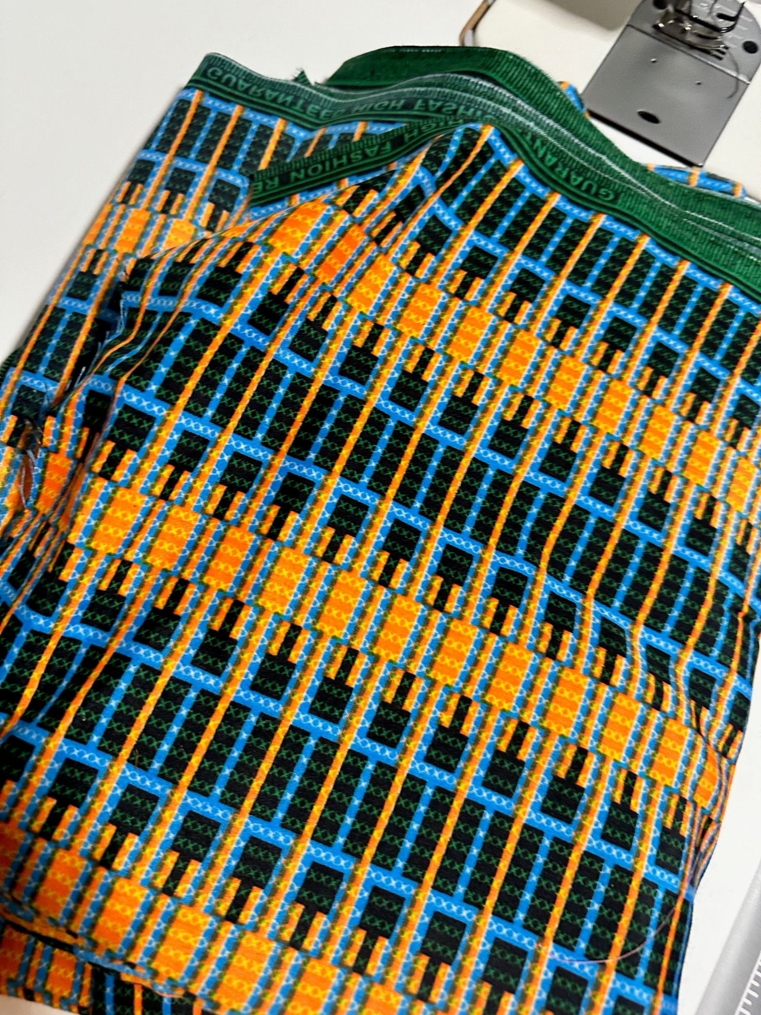 Tissu wax imprimé type Masai - Kaysol Couture